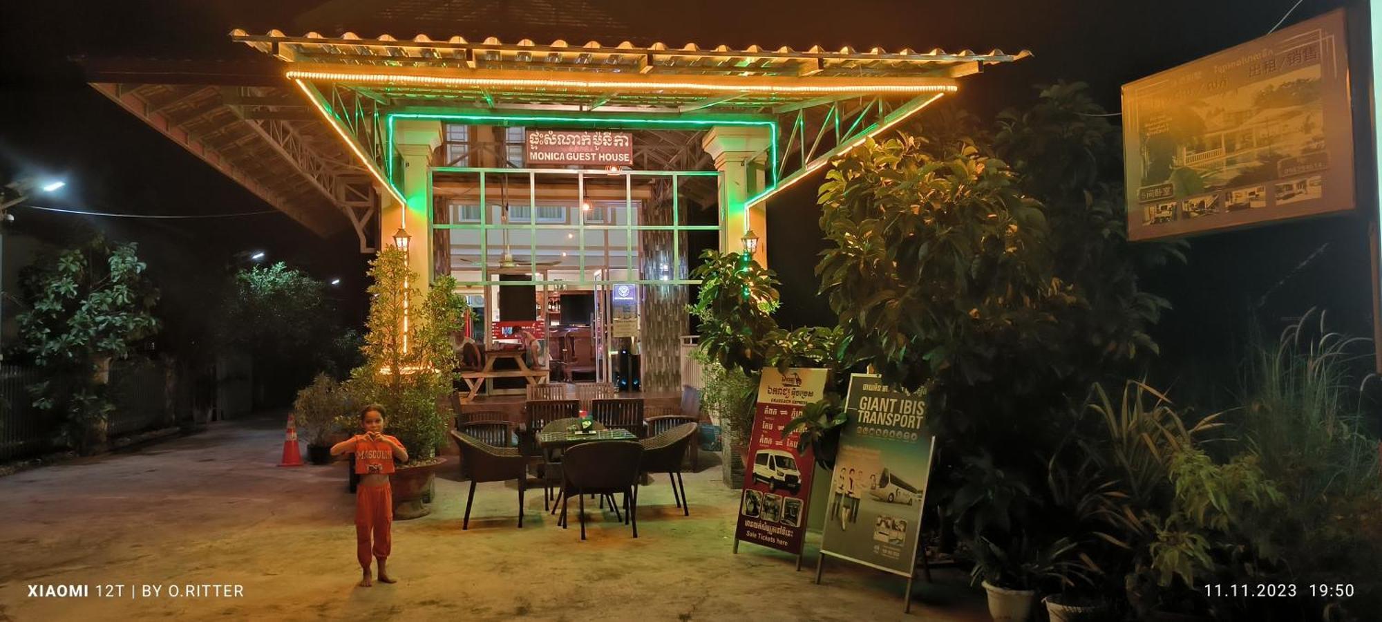 Monica Guesthouse Kampot Eksteriør billede
